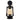 A black rustic wall sconce lantern with a glass shade and metal construction, designed to resemble a vintage lantern.