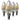 Edison Style E12 Base 5.5W LED Dimmable Light Bulb for MUS113- 4 Pack