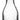 Large Seeded Glass Clear Wine Bottle MUS111