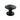 Matte Black Traditional Mushroom Cabinet Hardware Knobs-6 Pack By Muskoka Lifestyle Products USA (MUS920)